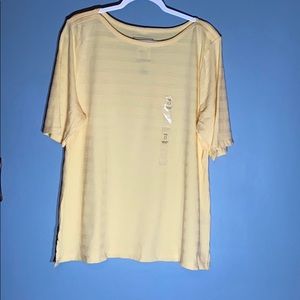 NWT Charter Club Boatneck Elbow Sleeve Top